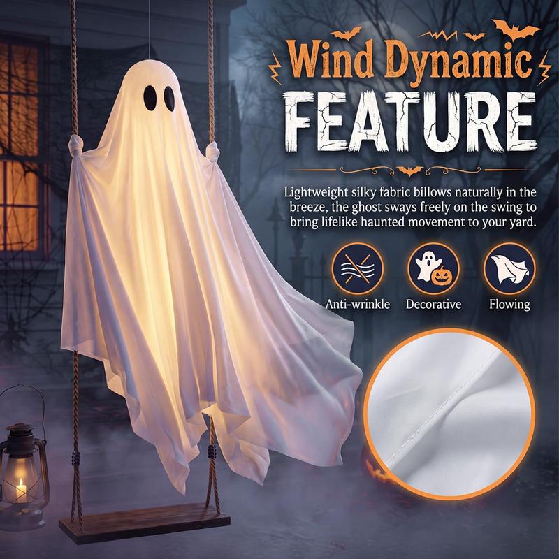 WickedWitches™ - Halloween Hanging Ghost