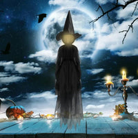 WickedWitches™ - 3 Glowing Pumpkin Witches