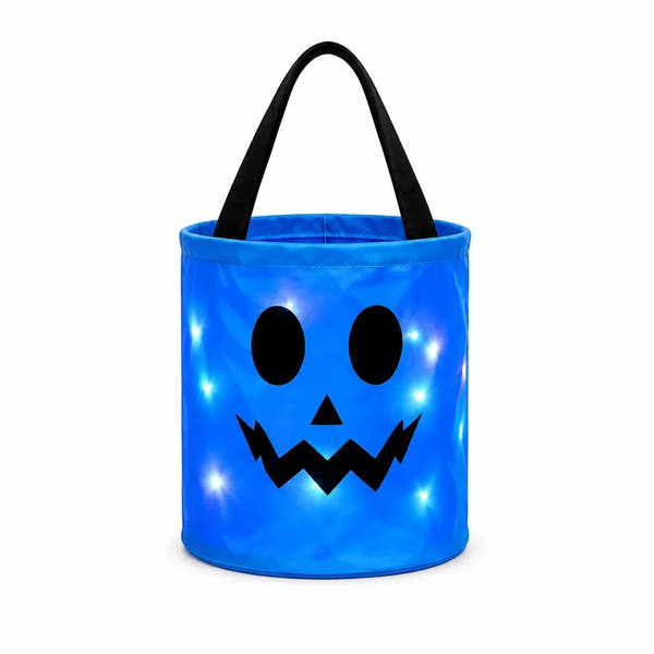 WickedWitches - Halloween LED Pumpkin Candy Bucket